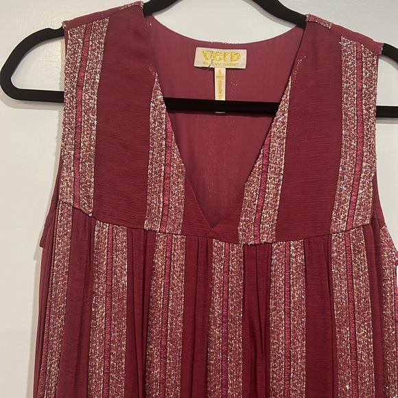 Brand New! Verb by Pallavi Singhee Tiered Maxi Dress Rare Anthropologie Sample! - Picture 10 of 10